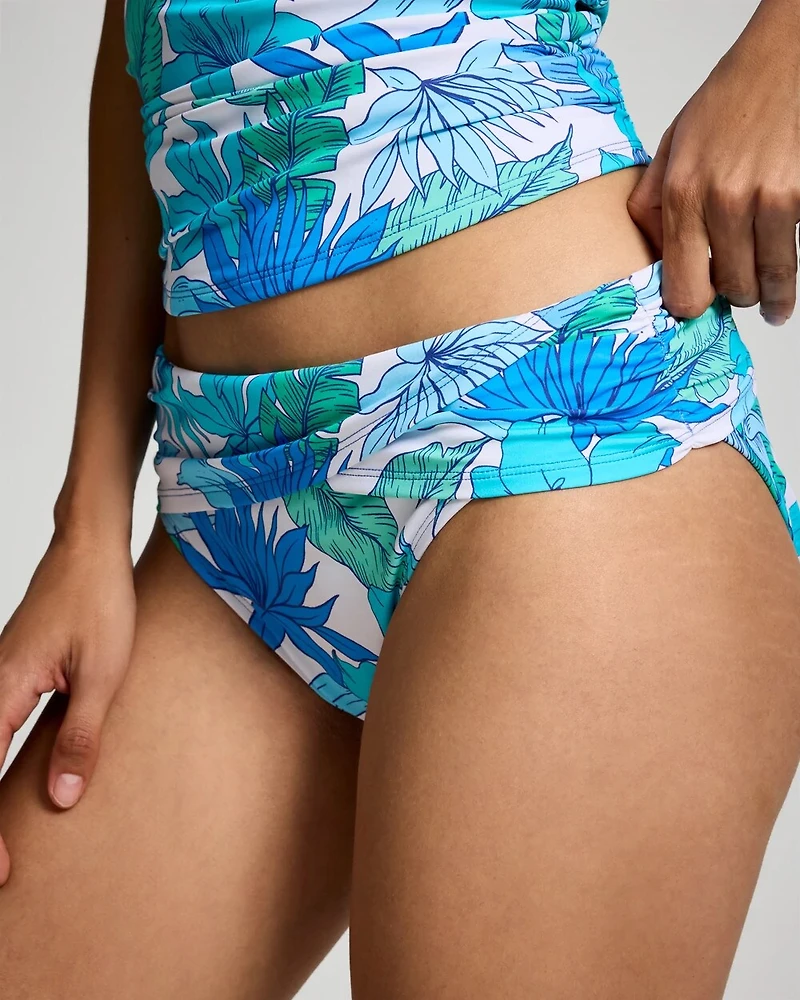 Riviera Retreat Sarong Hipster Swim Bottom