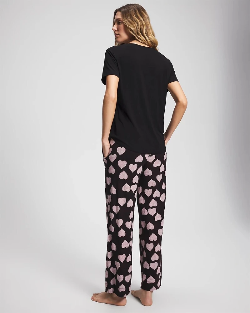 Short Sleeve + Pant Pajama Set