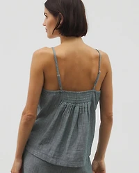 Cotton Gauze Pajama Cami