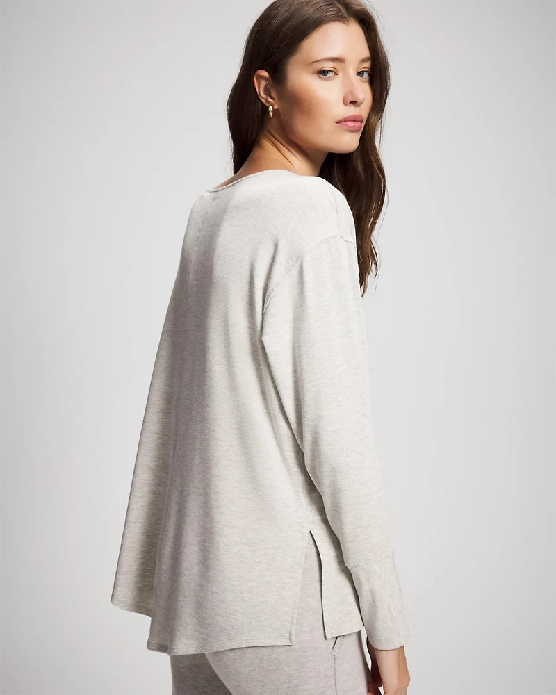 Ultra Soft Fleece Dolman Top