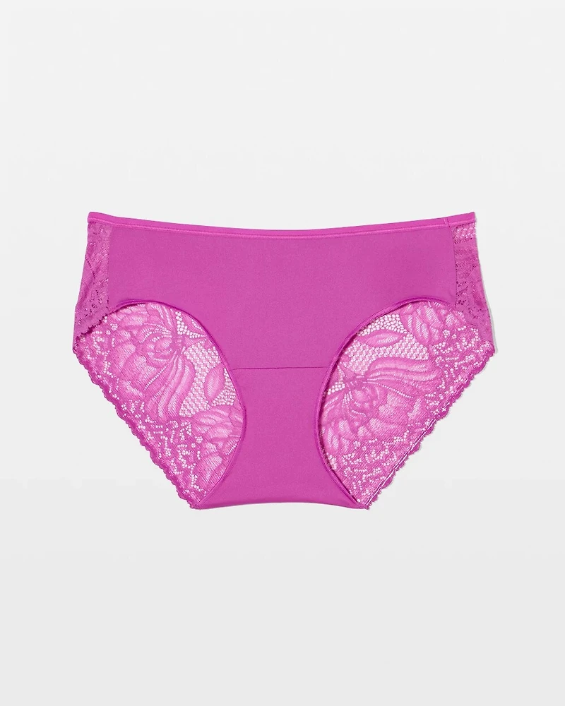 Lace Back Hipster Panty