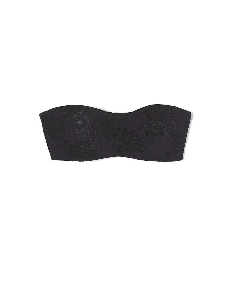 Halo Lace Strapless Bra
