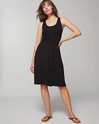 Draped Empire Short Bra Dress