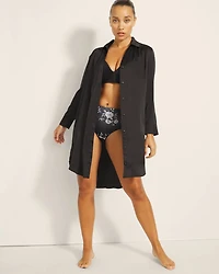 Button Front Sleepshirt