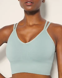 Longline Bra with Strappy Back