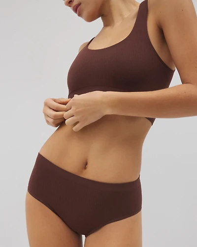 Seamless Rib High-Leg Panty