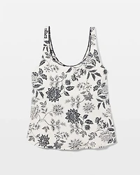 Pajama Tank With Piping
