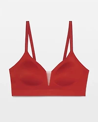 Convertible Bralette with Mesh Trim