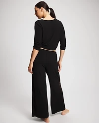 Lace Relaxed Wide Leg Pajama Pant