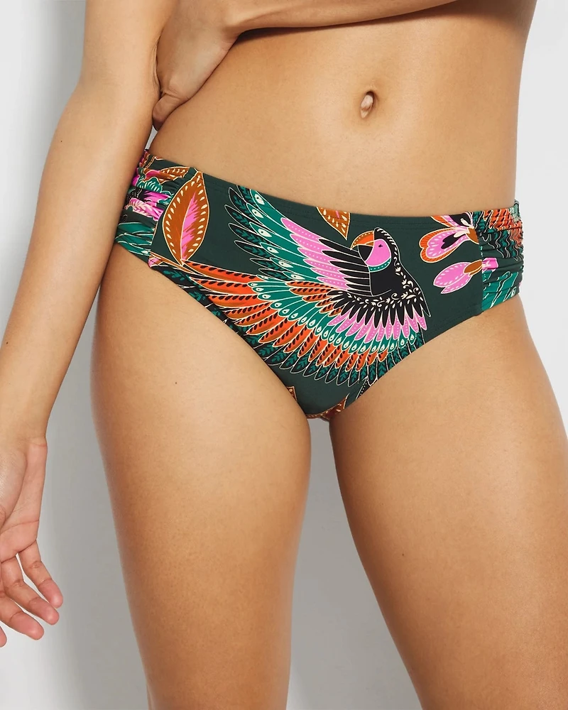 Ruched Side Bikini Bottom