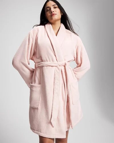 Plush Short Robe