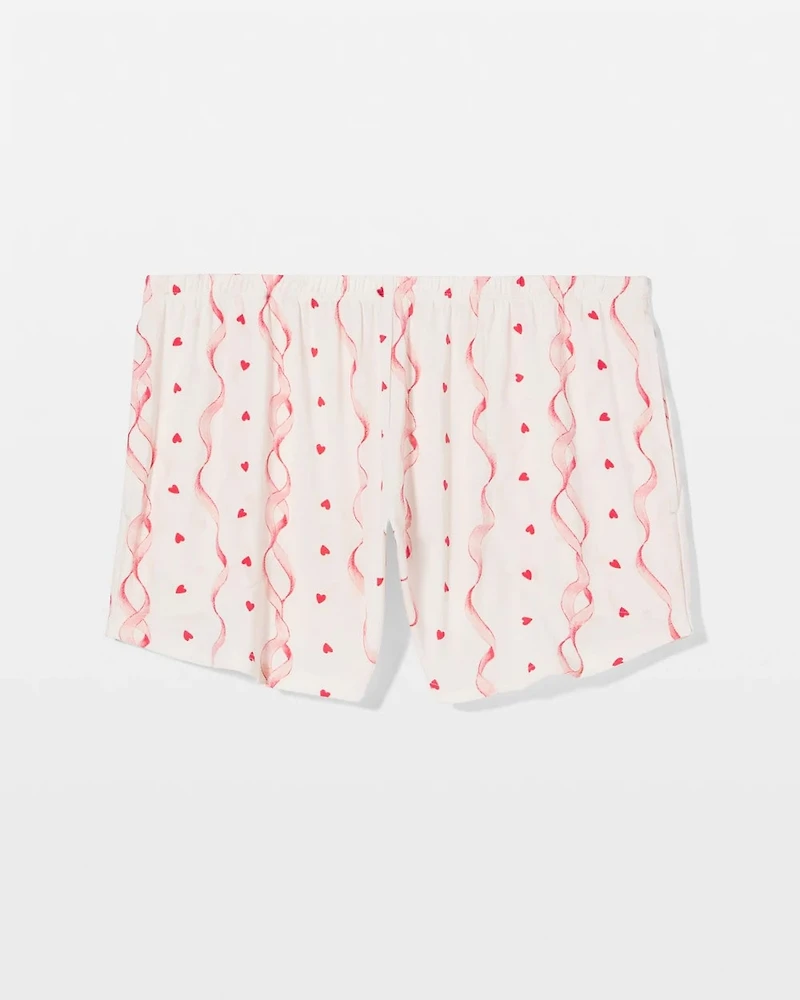 Relaxed Pajama Short