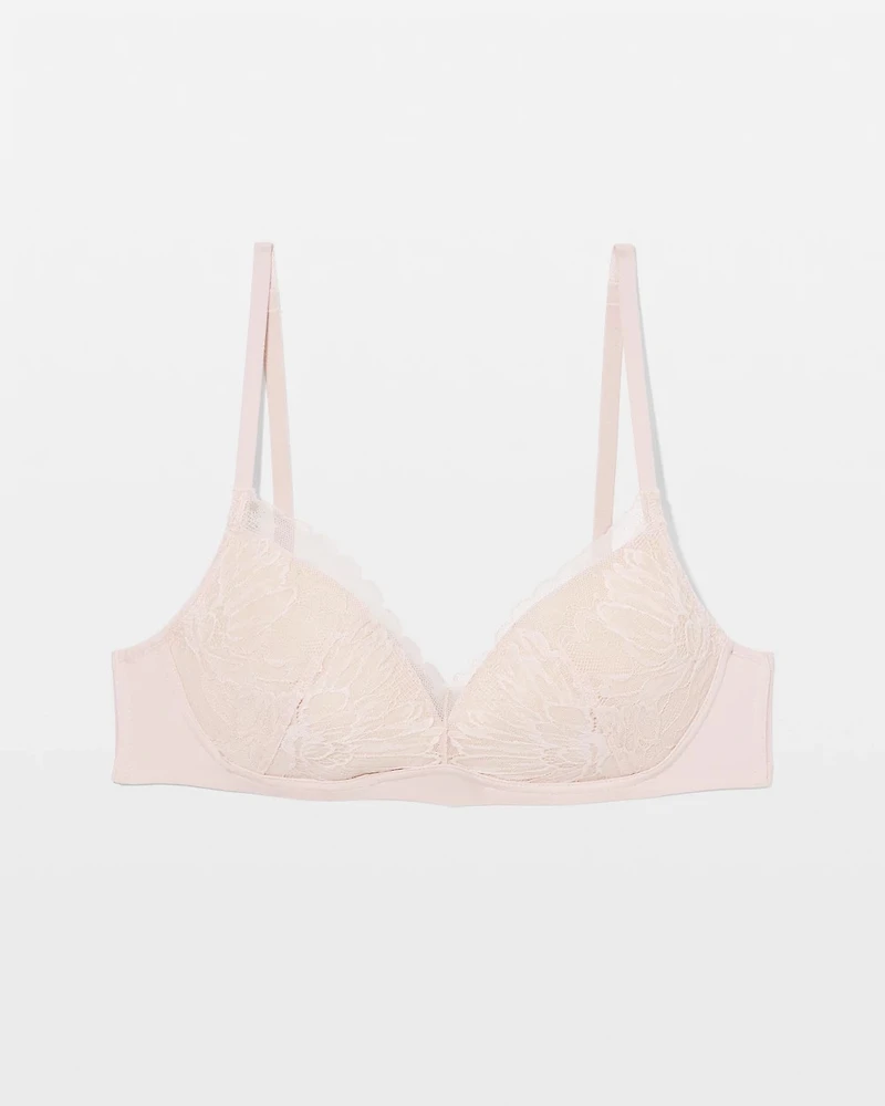 Wireless Bra with Lace