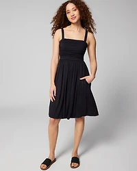 Rouched Short Bra Dress