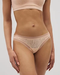 Soma Thong Panty with Stretch Lace