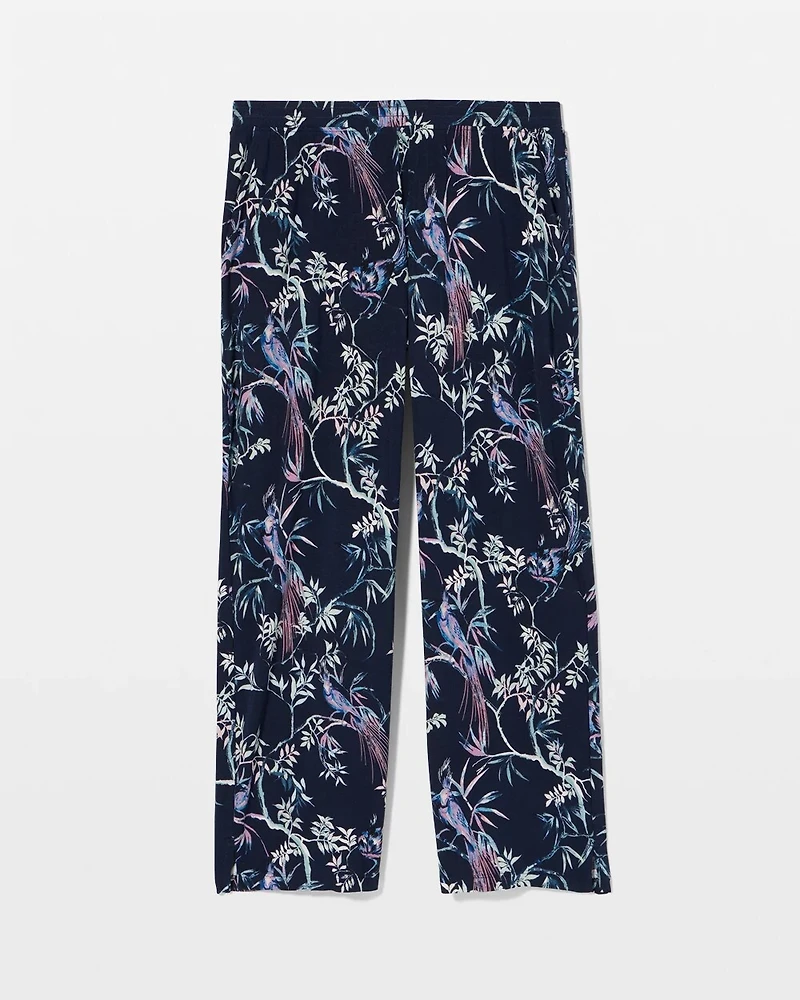 Cropped Pajama Pants