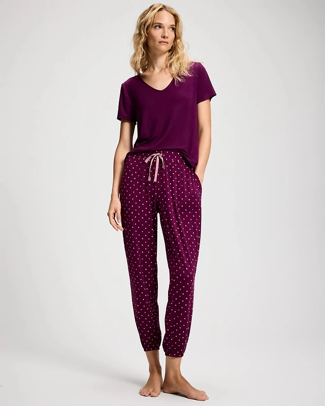 Banded Ankle Pajama Pant