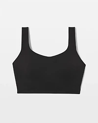 Wide Strap Yoga Bra