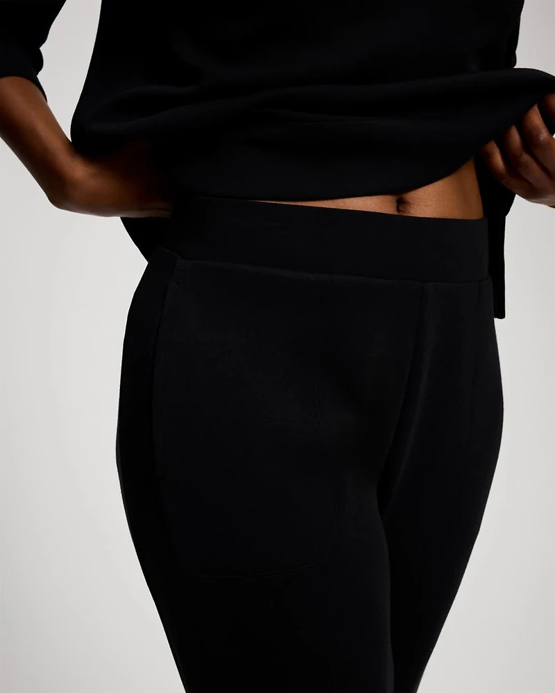 Modern Modal Mixed Rib Jogger Pants