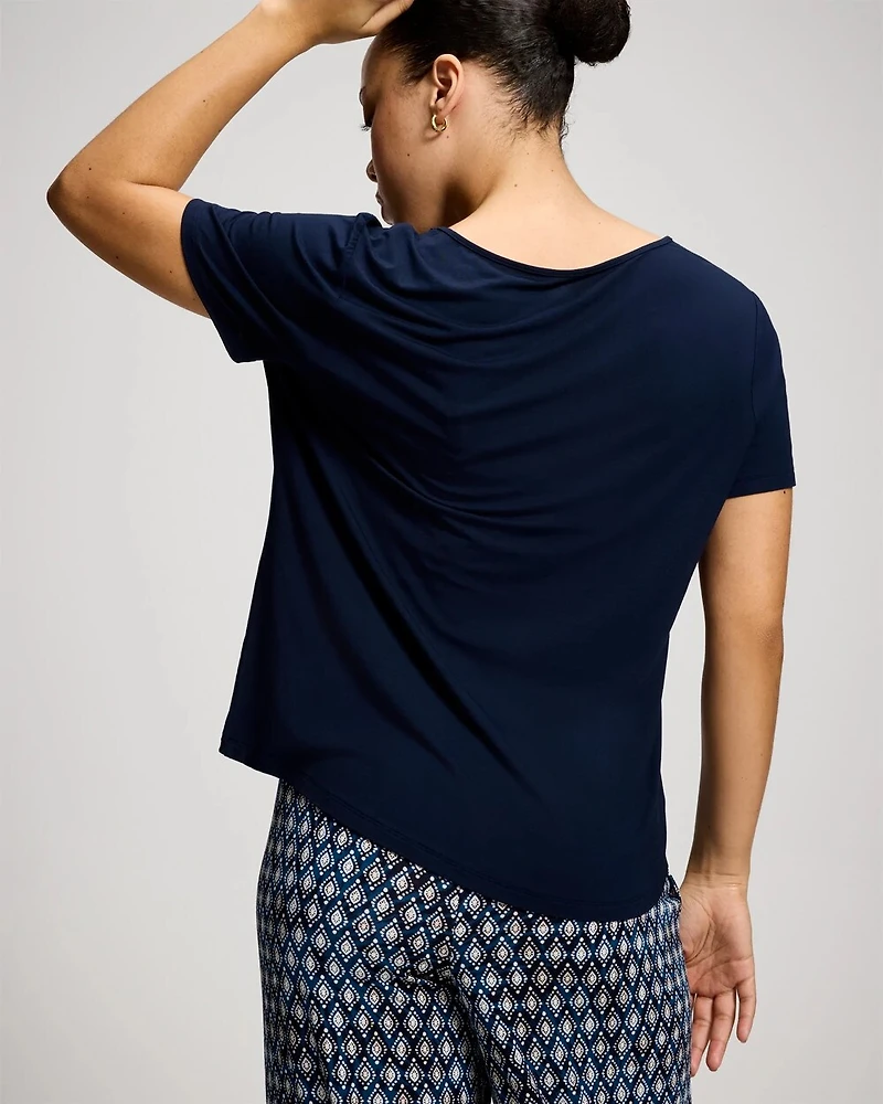 Packaged Short-Sleeve Pant Pajama Set
