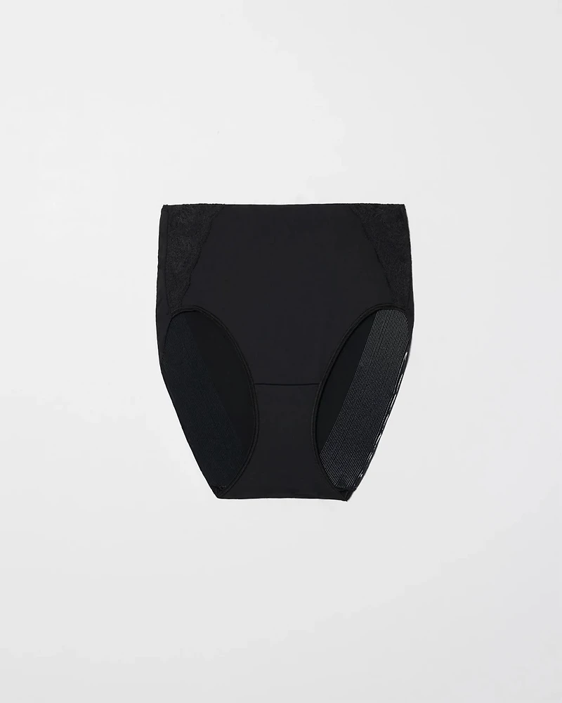 Modern Brief Panty with Lace