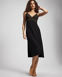 Soft Support Lace Midi Nightgown