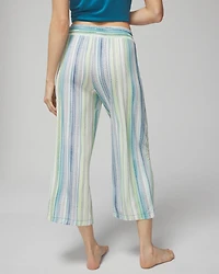Cropped Pajama Pants