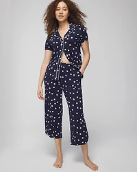 Cropped Pajama Pants