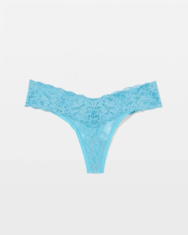 Thong Panty with Signature Lace