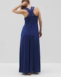 Isla Cross Back Maxi Bra Dress