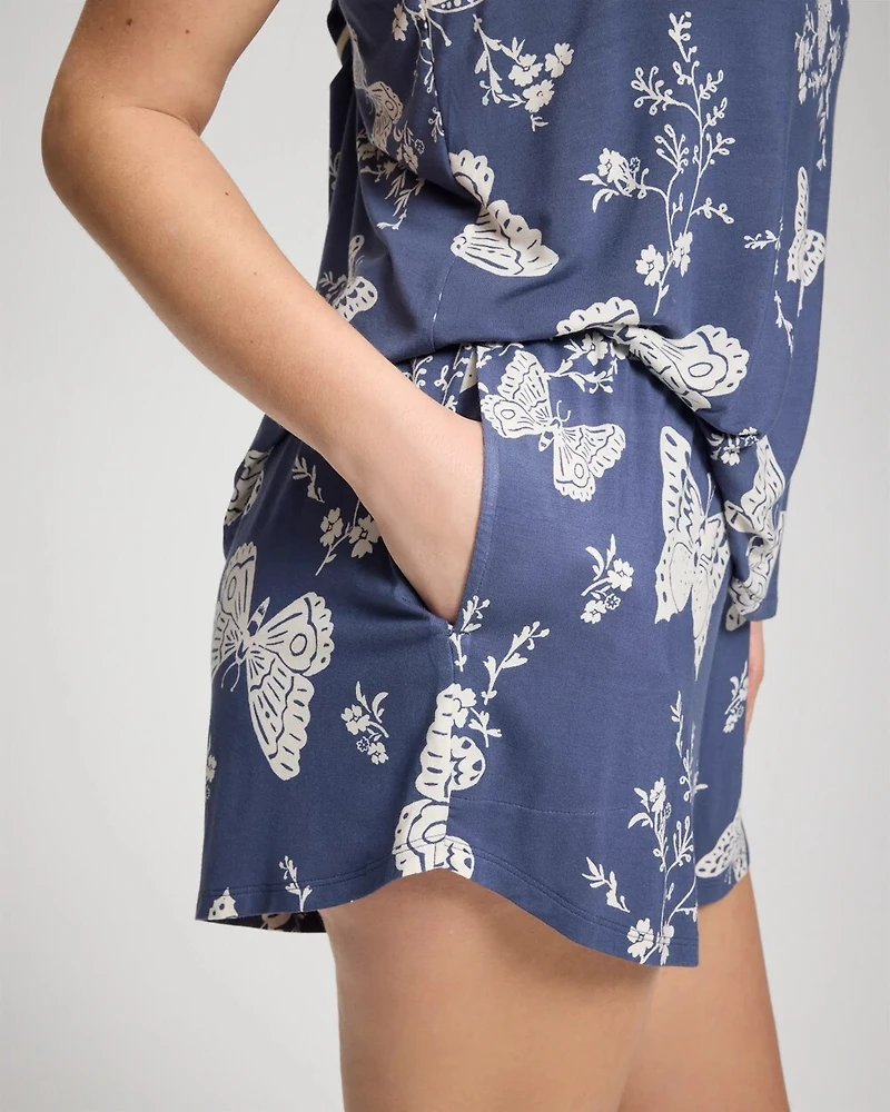 Relaxed Pajama Short
