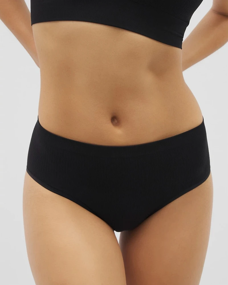 Seamless Rib High-Leg Panty