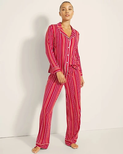 Printed Pajama Pants