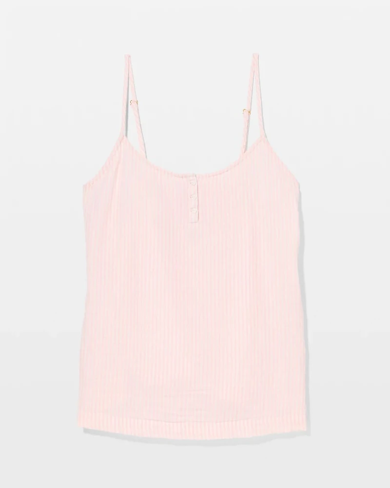 Cotton Gauze Pajama Cami