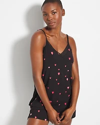 Lace Trim Pajama Cami