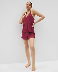 Geo Lace Pajama Short