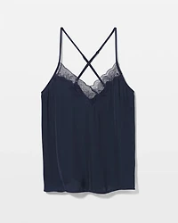 Lace Trim Pajama Cami