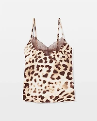 Lace-Trim Pajama Cami