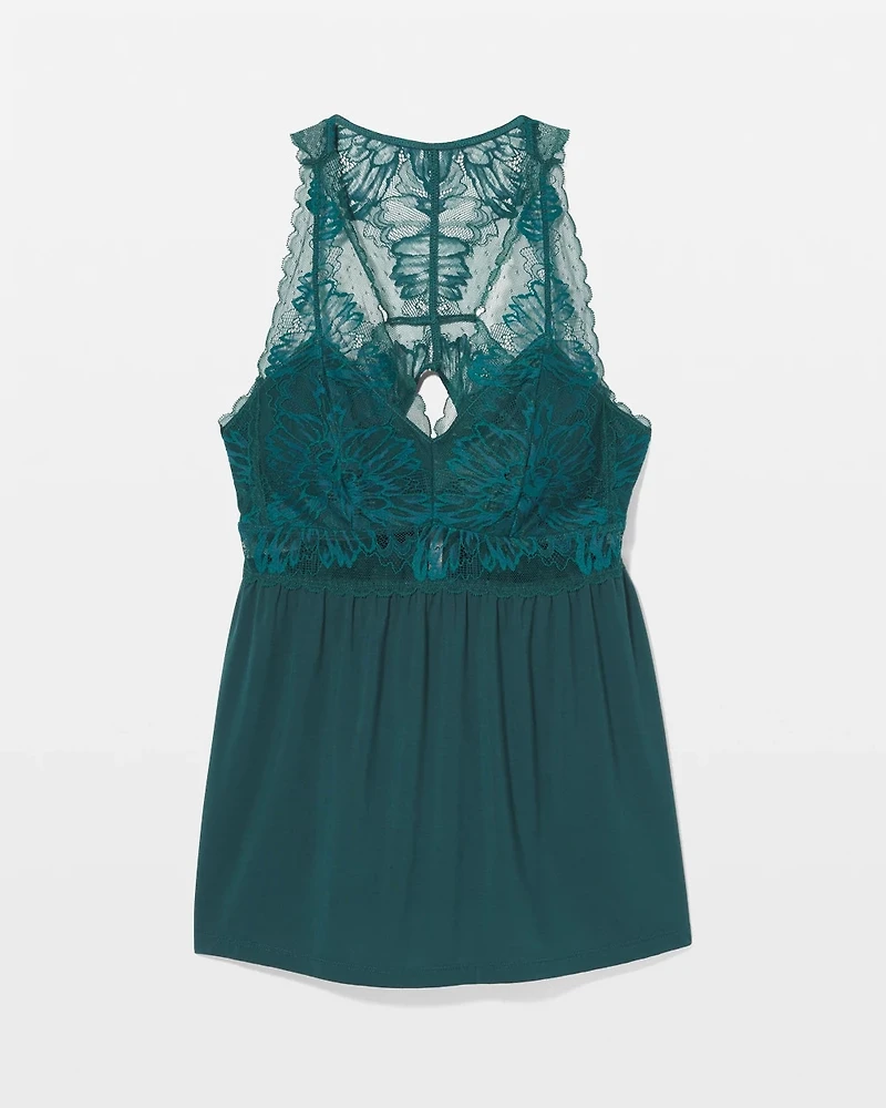 Soft Support Lace Pajama Cami