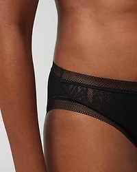 Soma Hipster Panty with Stretch Lace