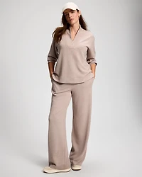 Modern Modal Relaxed V-Neck Top