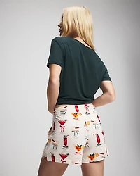 Packaged Short-Sleeve Short Pajama Set