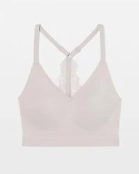 Racerback Bralette with Lace Back