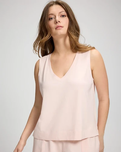 V-Neck Relaxed Fit Pajama Tank