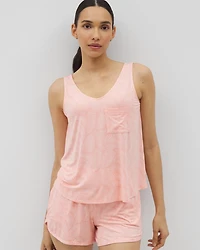 V-Neck Pajama Tank