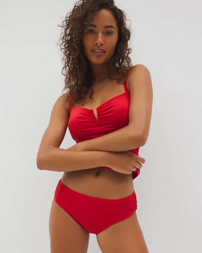 Ruched Bikini Bottoms