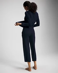 Cropped Pajama Pants
