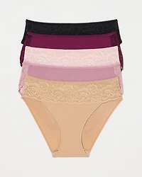 Lace Mixed Hipster Panty 5-Pack