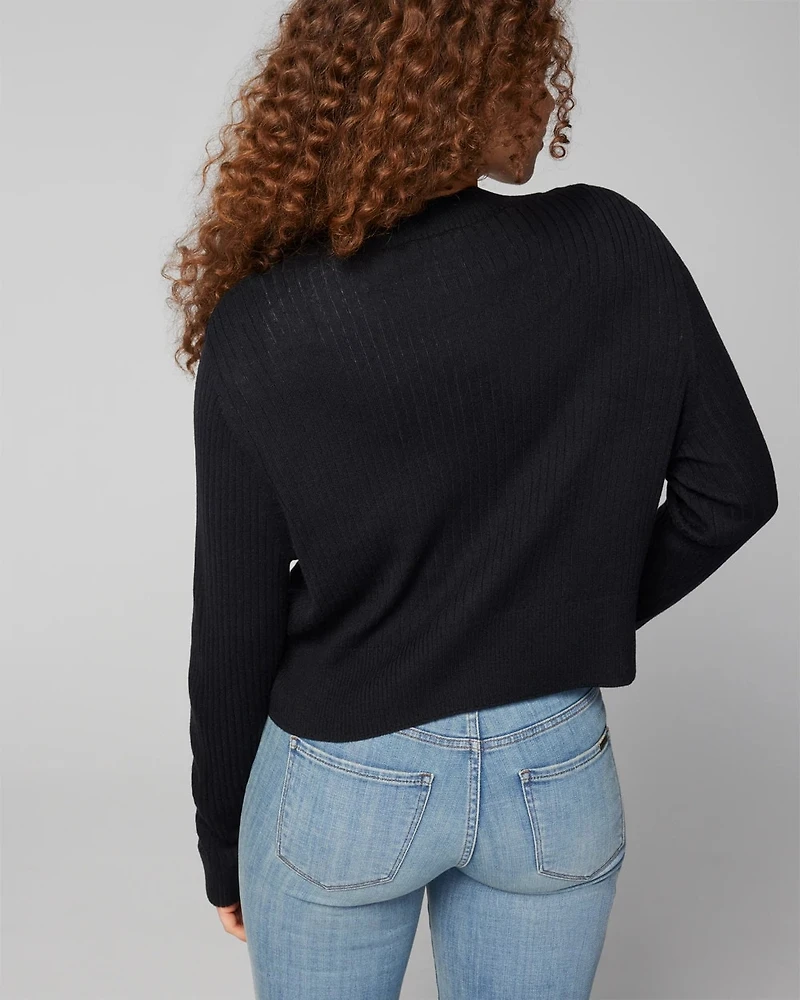 Ribbed Cardigan