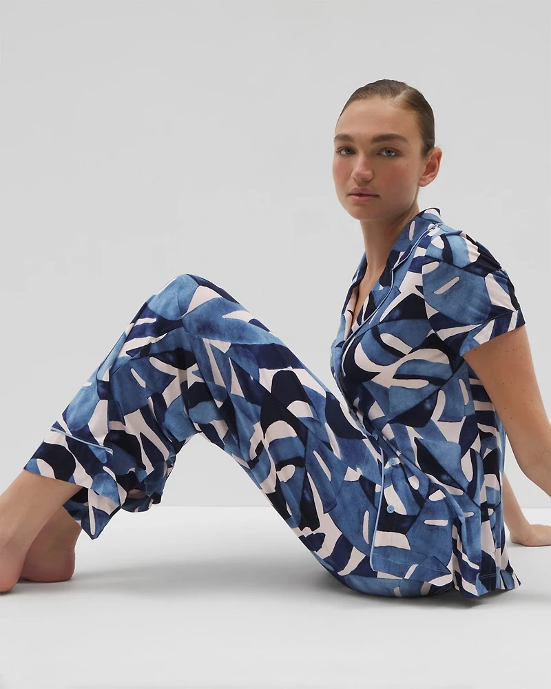 Printed Pajama Pants